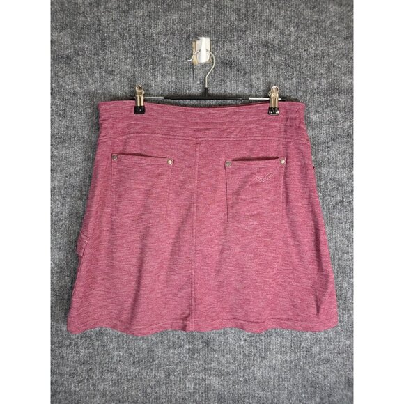 Kuhl Skirt Womens Medium Drawstring Pockets Outdoor Hiking Casual Athletic - Picture 4 of 11